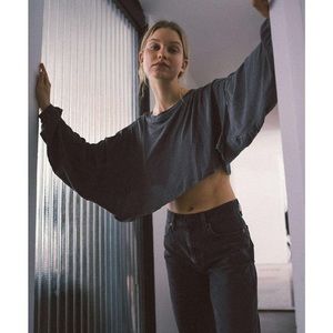 Out from under long sleeve